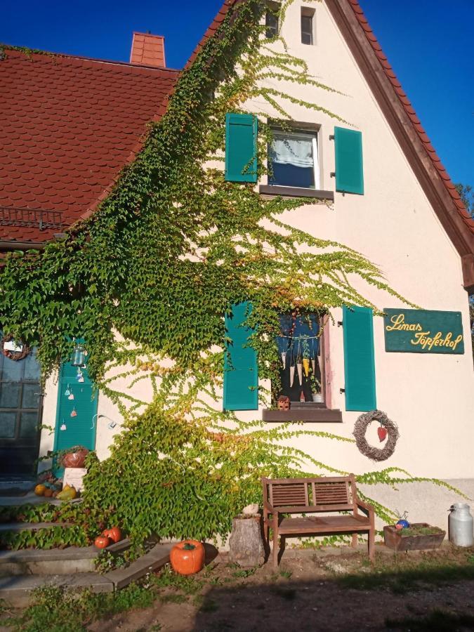 Linas Toepferhof Apartment Weissenfels Exterior photo